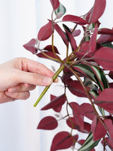 Load image into Gallery viewer, 18" Faux Hanging Plant - Red