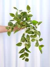 Load image into Gallery viewer, 18" Faux Hanging Plant - Green