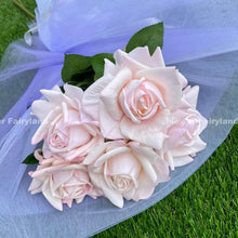 Load image into Gallery viewer, Real Touch Full Bloom Rose Stem Pale - Pink 30"