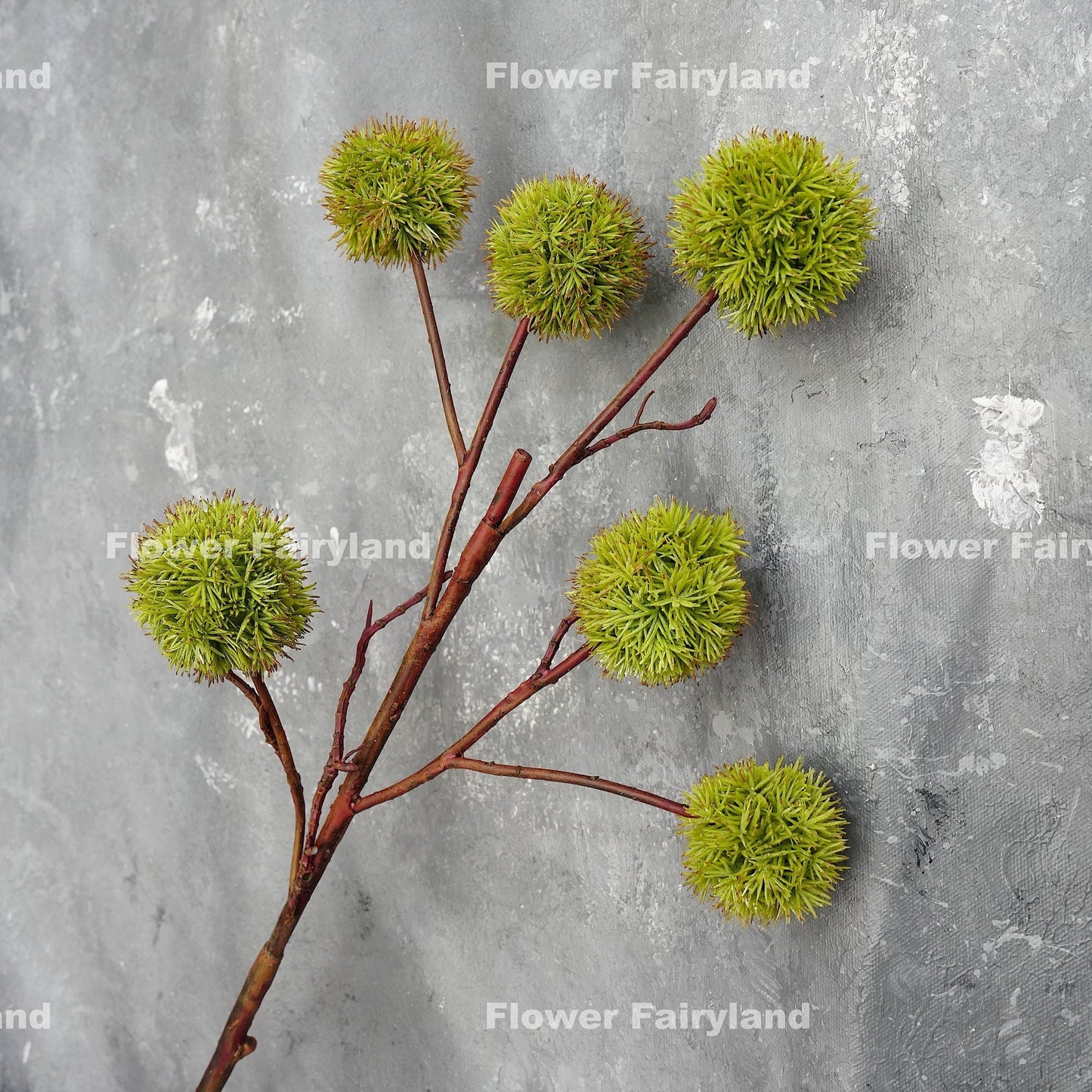 Chestnut branch styled in home decor setting