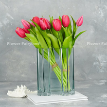 Load image into Gallery viewer, 7 Stems Faux Tulip - Bright Pink