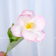 Load image into Gallery viewer, Faux Open Tulip Stem - Pink Edge