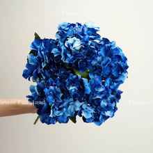 Load image into Gallery viewer, 5 Heads Hydrangea Bouquet - Dark Blue