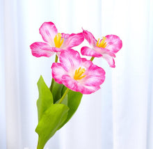 Load image into Gallery viewer, Faux Open Tulip Stem - Bright Pink