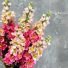 Load image into Gallery viewer, Faux Brompton Stock Bouquet - Gradual Pink