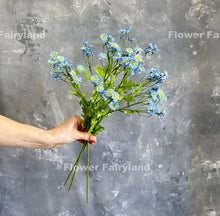Load image into Gallery viewer, 21" 30 Heads Chamomile Branch - Blue
