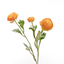Load image into Gallery viewer, Faux Ranunculus - Light Orange