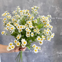 Load image into Gallery viewer, 21" 30 Heads Chamomile Branch - Bright White