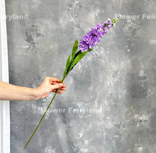 Load image into Gallery viewer, Faux Brompton Stock Bouquet - Light Lavender Purple