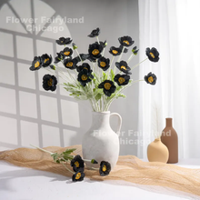 Load image into Gallery viewer, Faux Poppy - Black