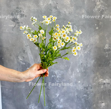 Load image into Gallery viewer, 21" 30 Heads Chamomile Branch - Bright White