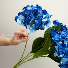 Load image into Gallery viewer, 5 Heads Hydrangea Bouquet - Dark Blue