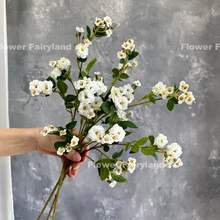 Load image into Gallery viewer, Miniature Rose Long Stem - White