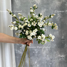 Load image into Gallery viewer, Miniature Rose Long Stem - White