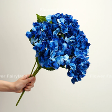 Load image into Gallery viewer, 5 Heads Hydrangea Bouquet - Dark Blue