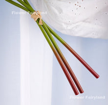 Load image into Gallery viewer, 3 Stems Dried Look Faux Hydrangea Bundle - Light Pink