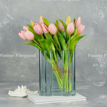 Load image into Gallery viewer, 7 Stems Faux Tulip - Light Pink