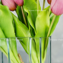 Load image into Gallery viewer, 7 Stems Faux Tulip - Mauve Purple