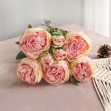 Load image into Gallery viewer, 32" 8 Stems Dried Peony Bouquet