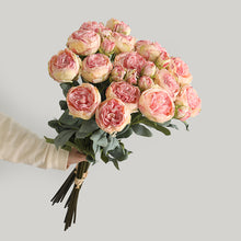 Load image into Gallery viewer, 32" 8 Stems Dried Peony Bouquet
