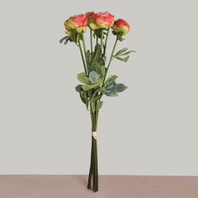 Load image into Gallery viewer, 32" 8 Stems Dried Peony Bouquet
