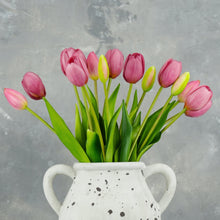 Load image into Gallery viewer, 5 Stems Faux Tulip - Mauve