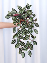 Load image into Gallery viewer, 18&quot; Faux Hanging Plant - Red
