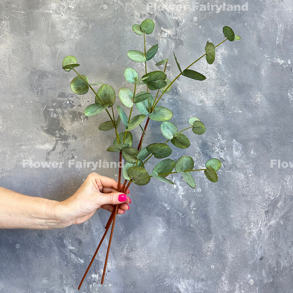 Real Touch Eucalyptus Stem - Green