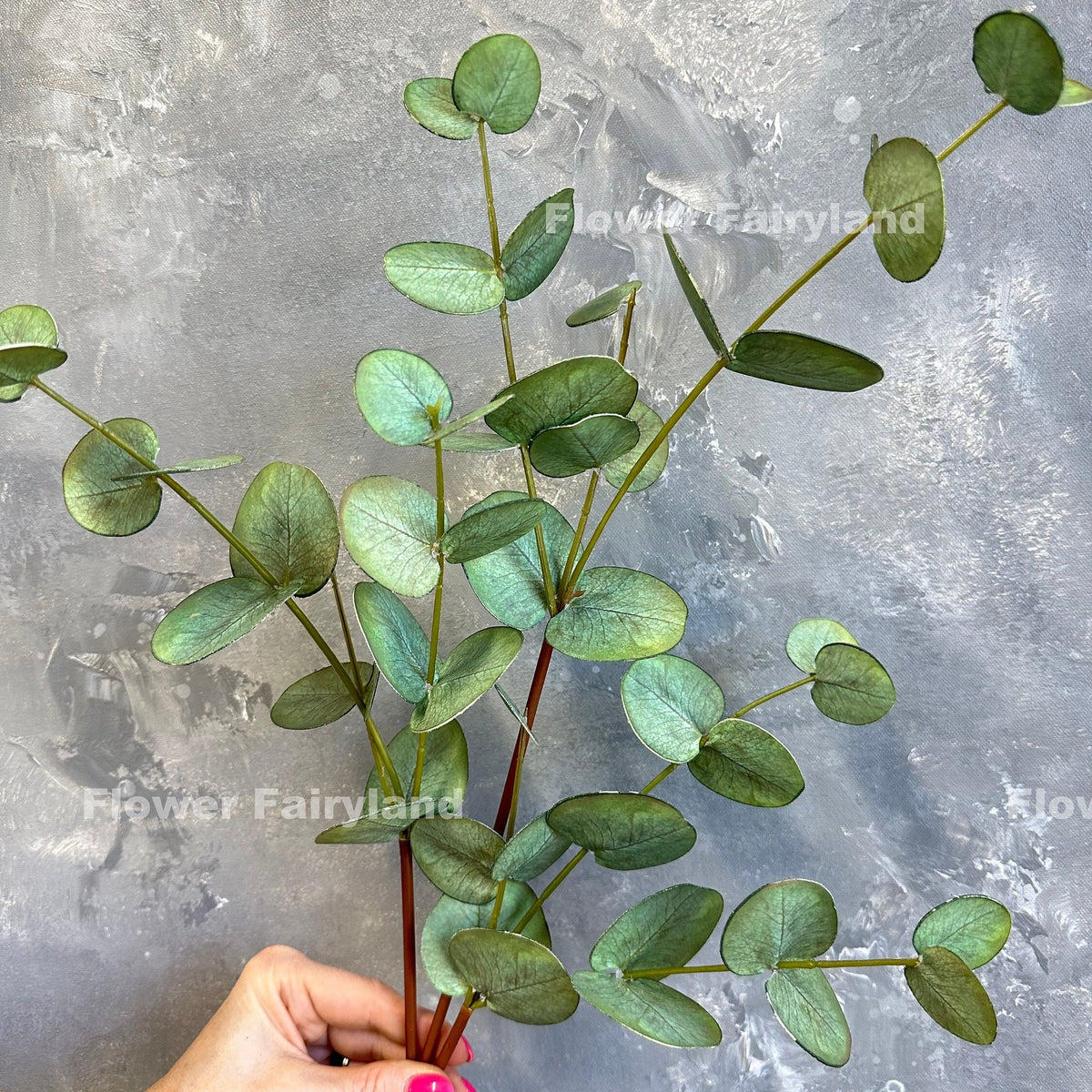 Real Touch Eucalyptus Stem - Green