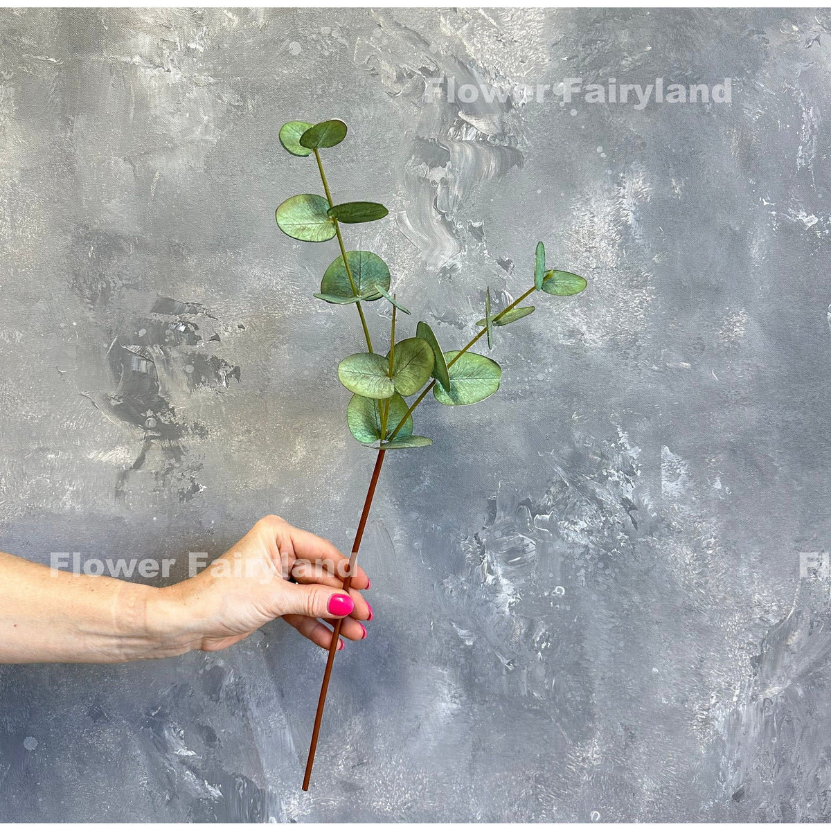Real Touch Eucalyptus Stem - Green