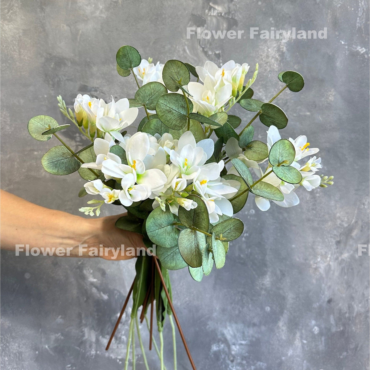 Real Touch Eucalyptus Stem - Green