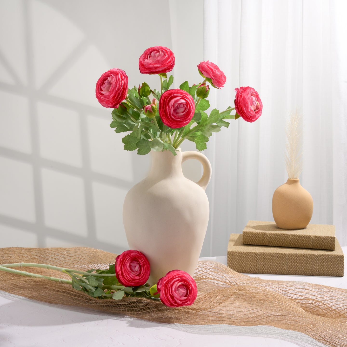 Faux Ranunculus Florals