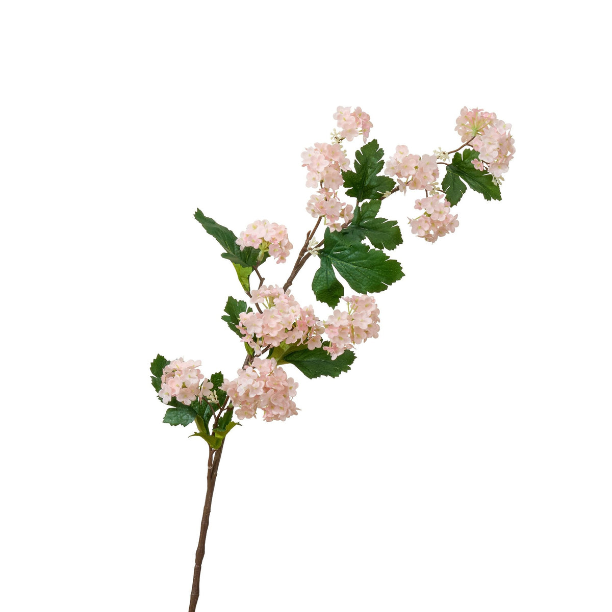 Faux Snowball Stem - Pinky Peach