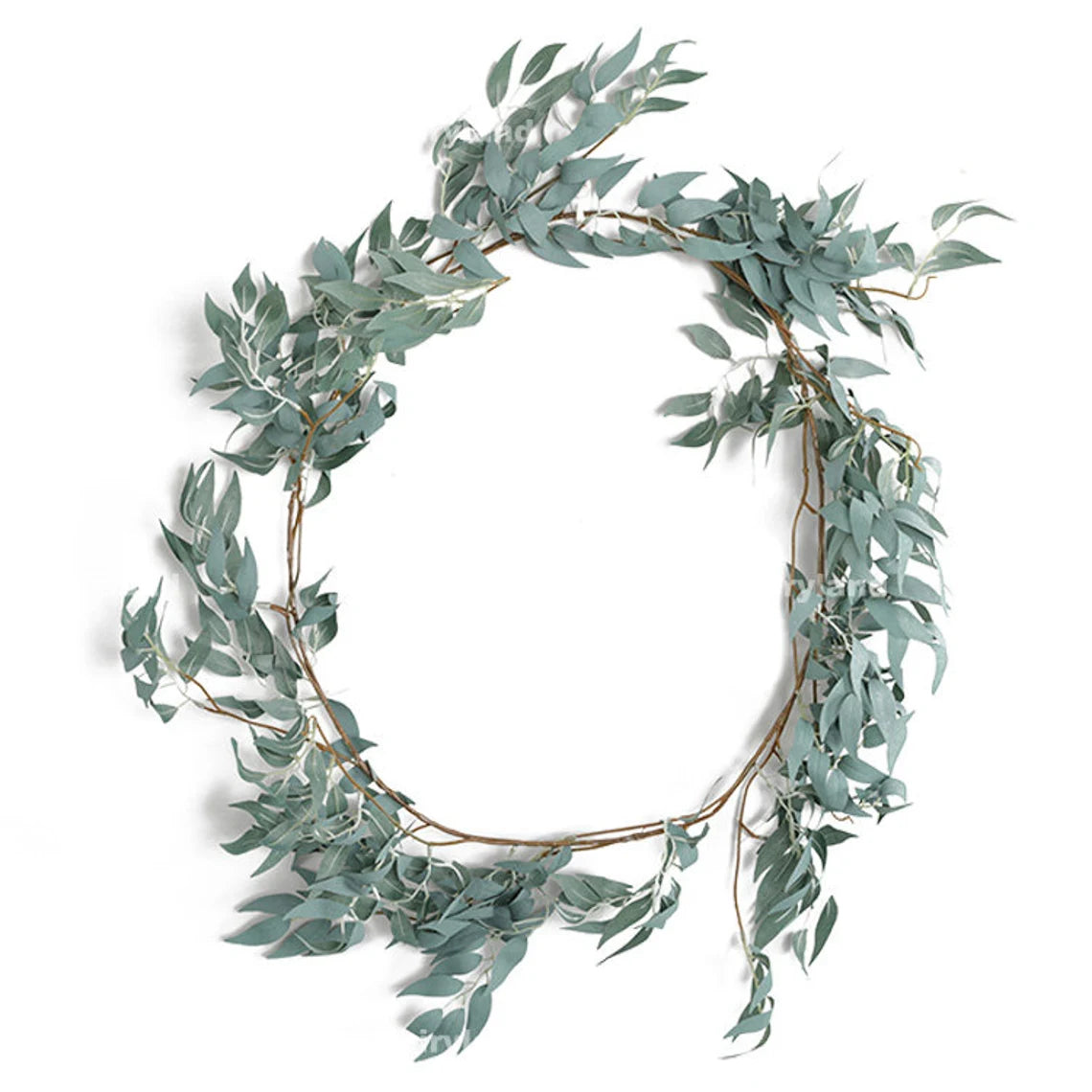 Faux Weeping Willow Garland 67