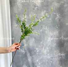 Load image into Gallery viewer, Faux Sage Plant Branch - Plant - Bright White
