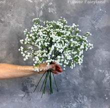 Load image into Gallery viewer, 21&quot; Faux Baby’s Breath  – White – Set of 3 Stems
