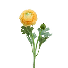 Load image into Gallery viewer, Faux Ranunculus Stem – Yellow
