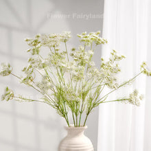 Load image into Gallery viewer, 31&quot; Faux Queen Anne&#39;s Lace Stem – White
