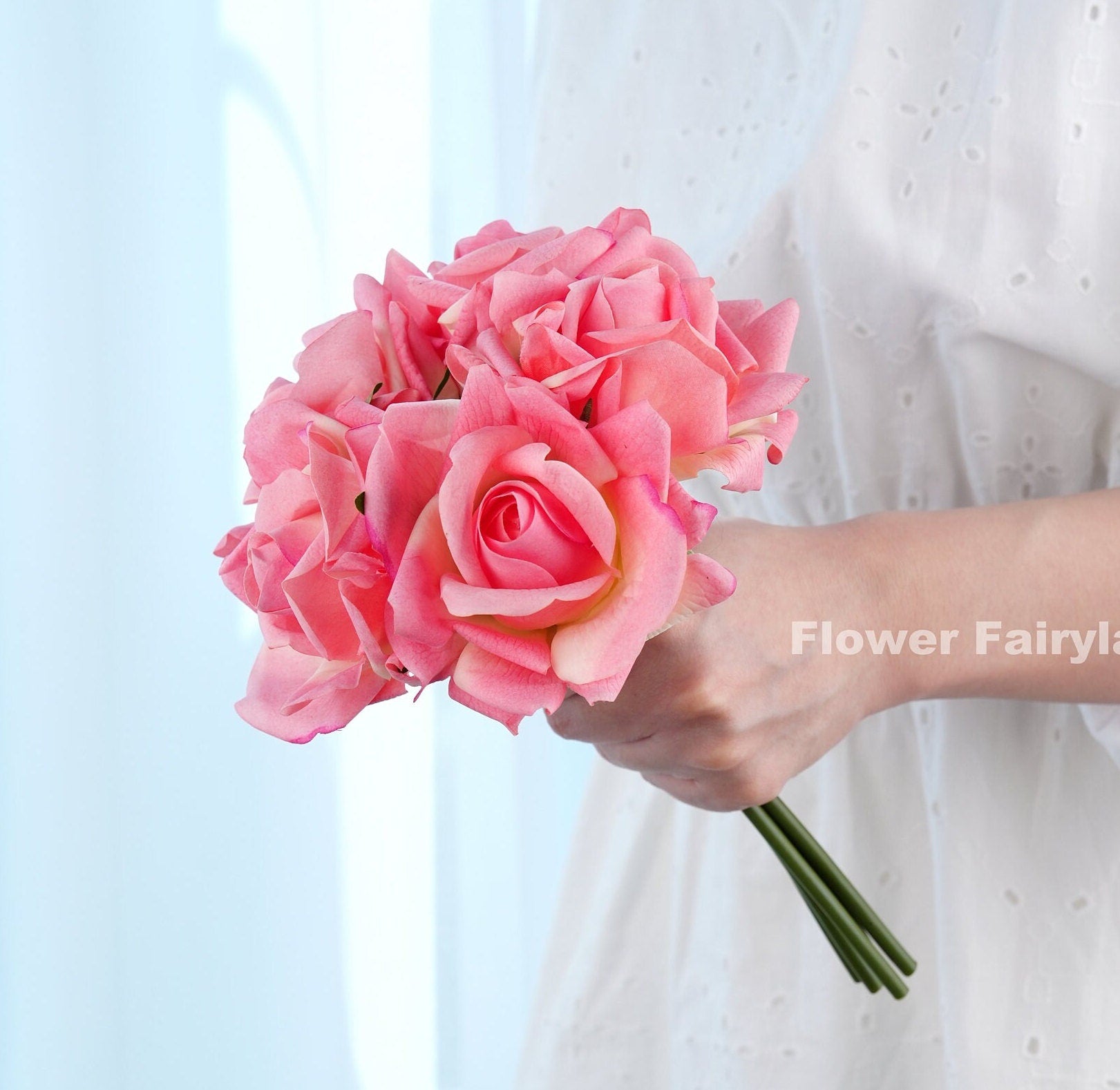 Blush pink rose arrangement