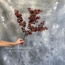 Load image into Gallery viewer, Faux Mini Berries Long Branch – Autumn Orange
