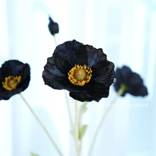 Load image into Gallery viewer, 4 Heads Faux Poppy - Black
