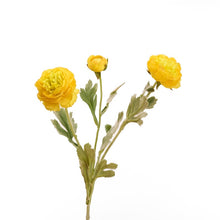 Load image into Gallery viewer, Faux Ranunculus - Yellow
