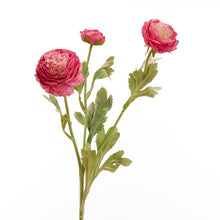 Load image into Gallery viewer, Faux Ranunculus - Deep Pink
