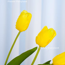 Load image into Gallery viewer, Real Touch Latex Tulip Stem - Yellow
