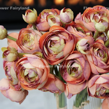 Load image into Gallery viewer, Mini Ranunculus Small Bundle - Pale Burnt Orange
