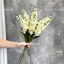 Load image into Gallery viewer, Faux Brompton Stock Bouquet - Yellowish White
