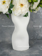 Load image into Gallery viewer, White Ceramic Vase
