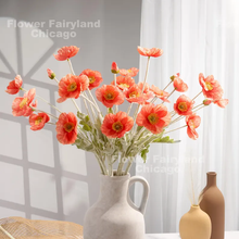 Load image into Gallery viewer, Faux Poppy - Reddish Salmon
