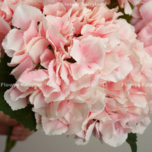 Load image into Gallery viewer, 5 Heads Hydrangea Bouquet - Pink Center
