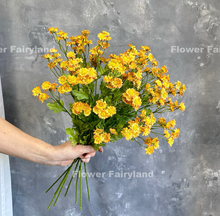 Load image into Gallery viewer, 21&quot; 30 Heads Chamomile Branch - Orange
